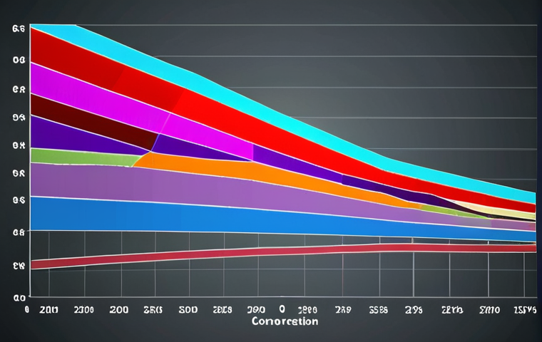 ** "A visually striking graph or chart representing conversion rates, highlighting bottlenecks in a marketing funnel. Use a color scheme that emphasizes improvement and progress."

**