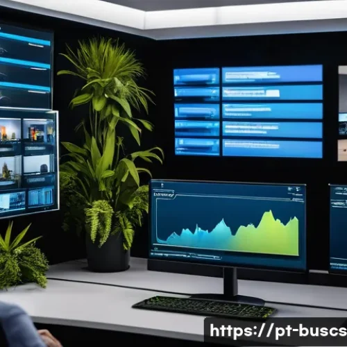 인 미디어 비즈니스의 지속 가능성 확보 방안 - A modern digital newsroom scene in São Paulo, Brazil, showcasing diverse journalists working collabo...