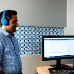 Home 23 인 미디어 비즈니스의 고객 응대 프로세스 - Photorealistic customer service hub inside a modern Lisbon media company, Portuguese-speaking suppor...